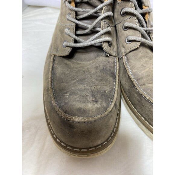 Varese Men’s Grey Sydney Lace-Up Leather Dessert Style Chukka Boot Mens Sz 9 main image 8